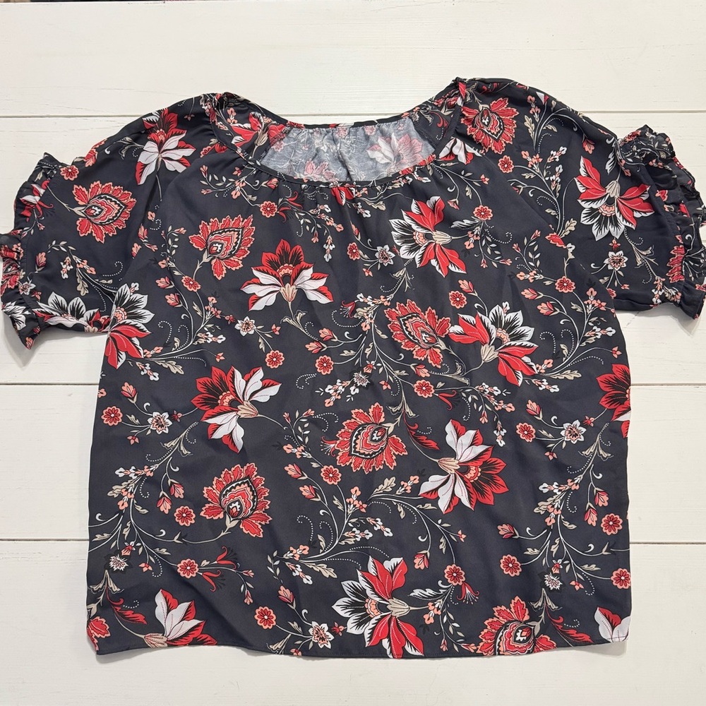 Loft Floral Blouse